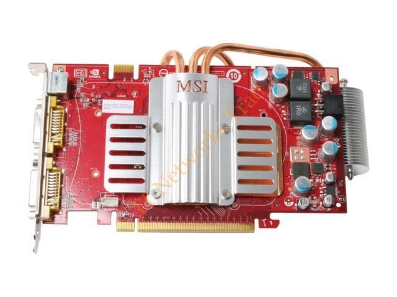NX8600GTS-T2D256EZ MSI GeForce 8600 GTS 256MB 128-Bit GDDR3 PCI Express x16 HDCP Ready SLI Support Video Graphics Card