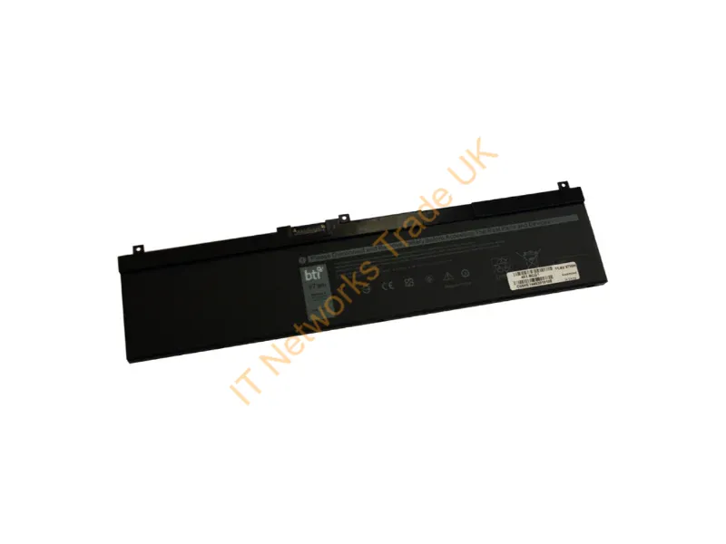 NYFJH-BTI - BTI Replacement 6 cell battery for DELL Precision 7530 7730 7540 7740 Mobile Workstation replacing OEM part numbers 451-BCGI 00WMRC CJ18V DP9KT GW0K9 NYFJH // 11.4V 97Wh