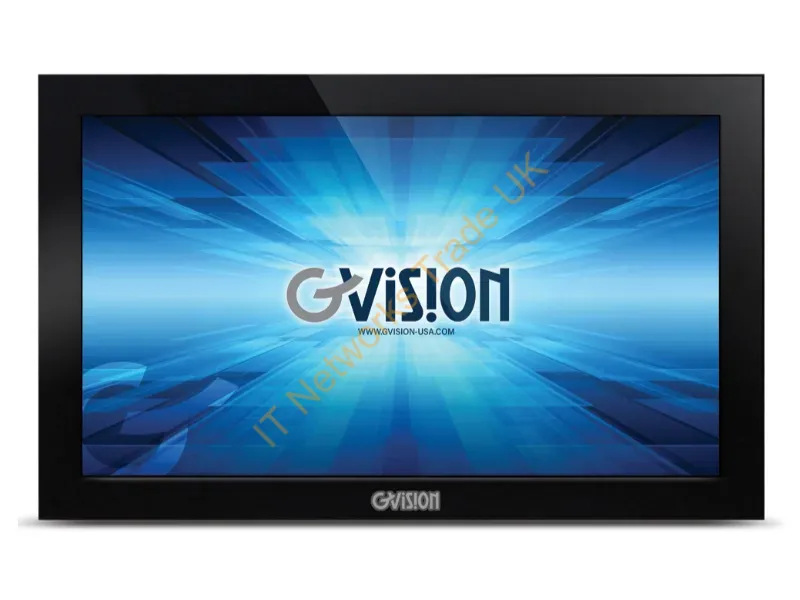 O22AD-CV-45P0-1YEAR - Gvision O22Ad-Cv-45P0 Digital Signage Flat Panel 22" Led Wi-Fi 250 Cd/M Full Hd Black Touchscreen Built-In Processor