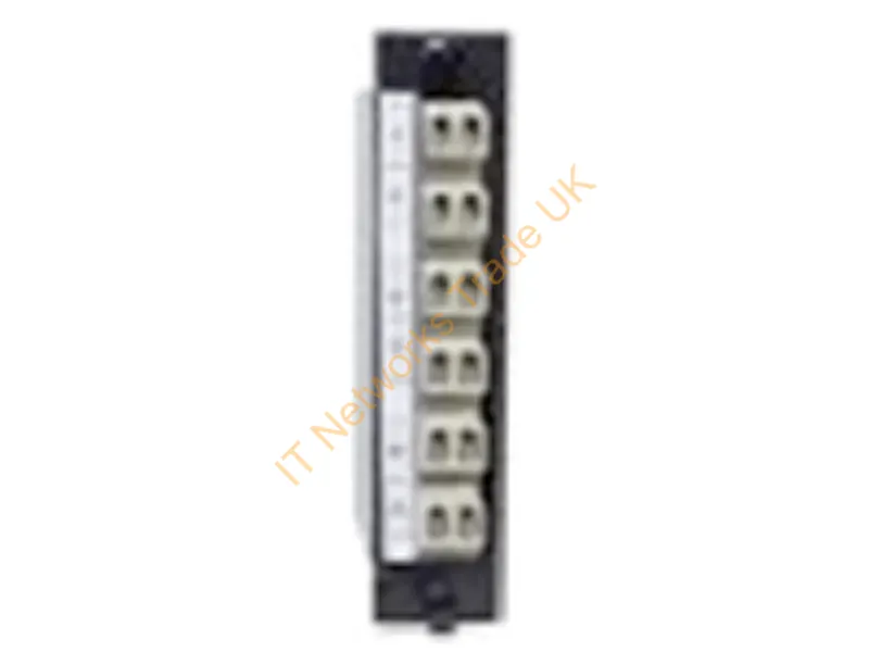OCLC50 - Hubbell Premise Wiring Fibr,Casset,Lcd-Mpo,Om2,12F,Typa,Bk