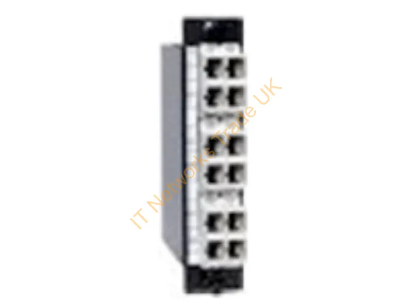 OCSC50 - Hubbell Premise Wiring Fibr,Casset,Scd-Mpo,Om2,12F,Typa,Bk