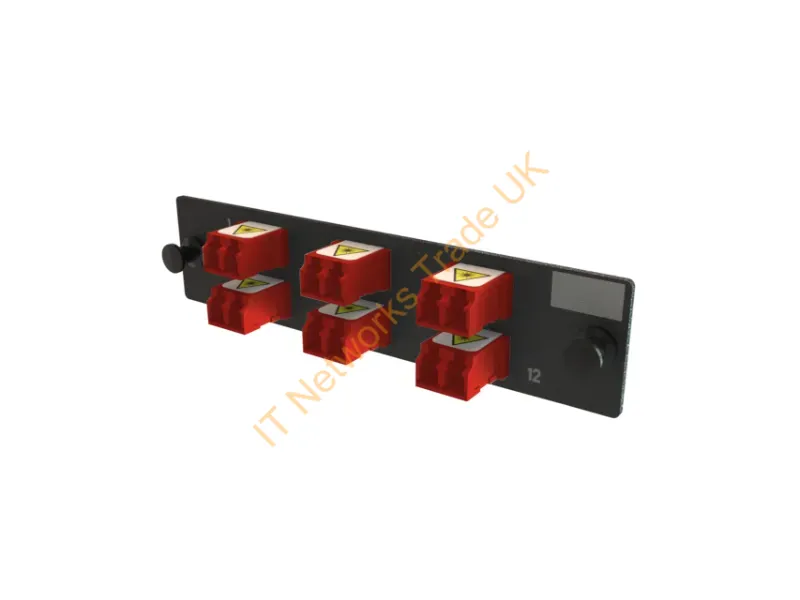 OFP-LCD12ZC-D - Legrand Ofp-Lcd12Zc-D Fiber Optic Adapter Lc 1 Pc(S) Red