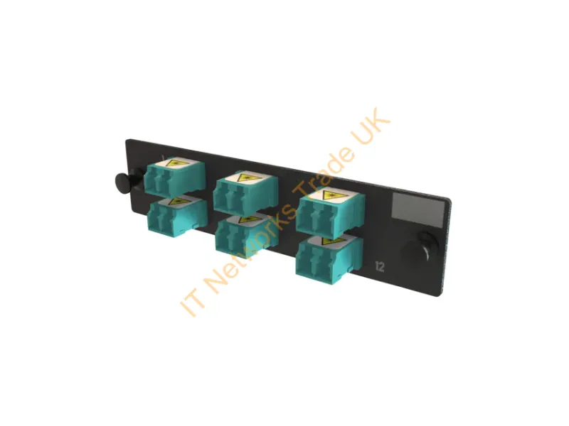OFP-LCD12ZC-K - Legrand Ofp-Lcd12Zc-K Fiber Optic Adapter Lc 1 Pc(S) Aqua Color