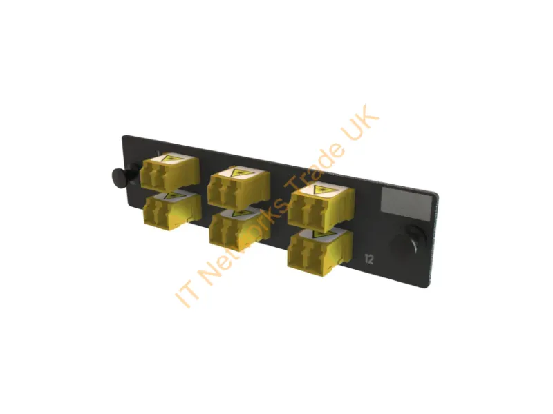 OFP-LCD12ZC-M - Legrand Ofp-Lcd12Zc-M Fiber Optic Adapter Lc 1 Pc(S) Yellow