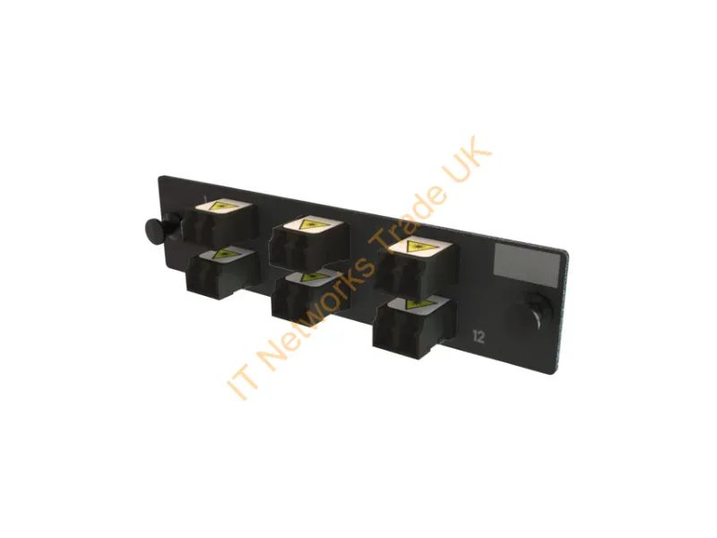 OFP-LCD12ZC-U - Legrand Ofp-Lcd12Zc-U Fiber Optic Adapter Lc 1 Pc(S) Black