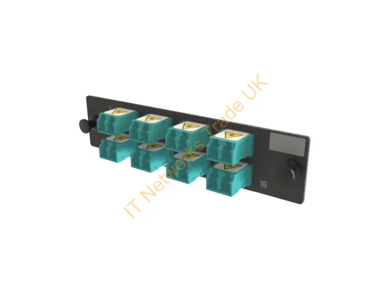 OFP-LCD16ZC-K - Legrand Ofp-Lcd16Zc-K Fiber Optic Adapter Lc 1 Pc(S) Aqua Color