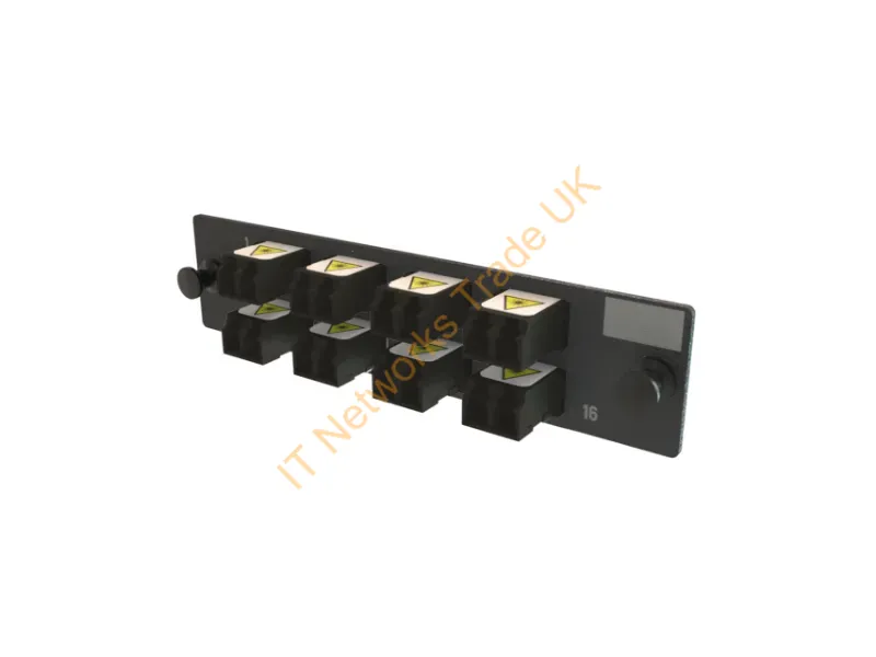 OFP-LCD16ZC-U - Legrand Ofp-Lcd16Zc-U Fiber Optic Adapter Lc 1 Pc(S) Black