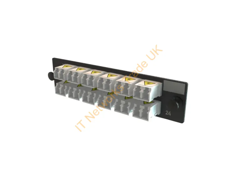 OFP-LCD24ZC-B - Legrand Ofp-Lcd24Zc-B Fiber Optic Adapter Lc 1 Pc(S) White