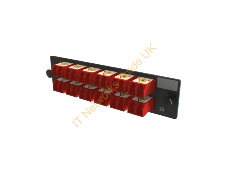 OFP-LCD24ZC-D - Legrand Ofp-Lcd24Zc-D Fiber Optic Adapter Lc 1 Pc(S) Red