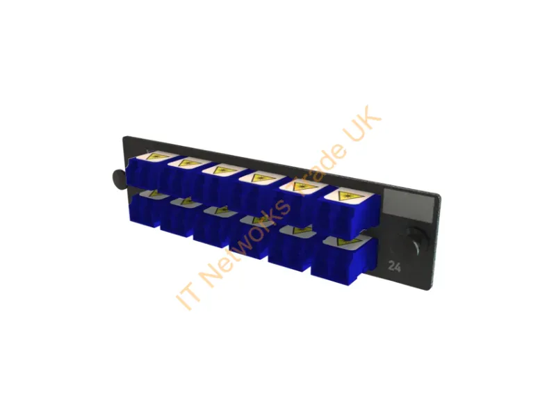 OFP-LCD24ZC-H - Legrand Ofp-Lcd24Zc-H Fiber Optic Adapter Lc 1 Pc(S) Blue