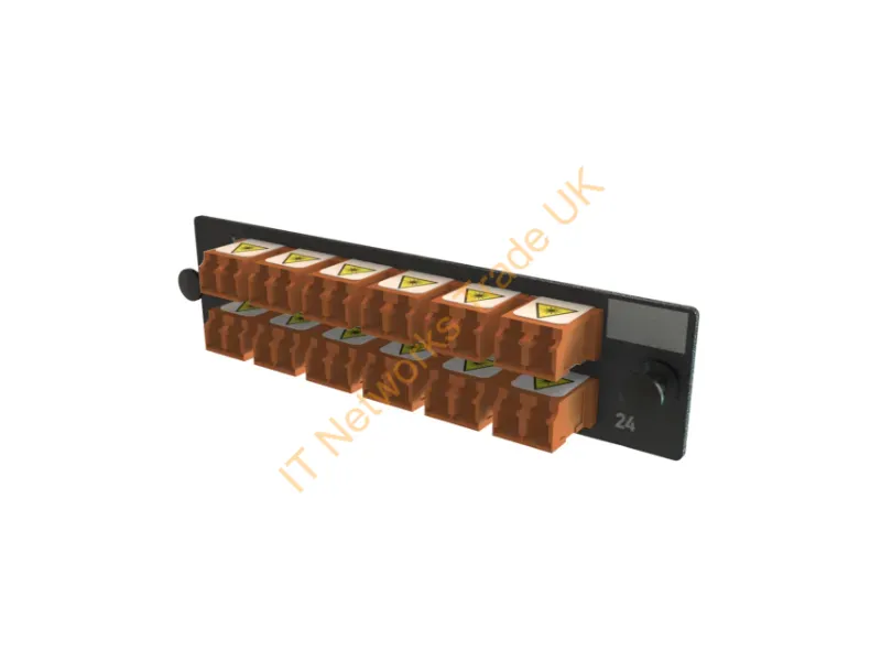OFP-LCD24ZC-J - Legrand Ofp-Lcd24Zc-J Fiber Optic Adapter Lc 1 Pc(S) Brown