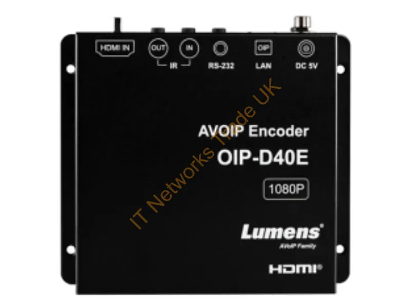OIP-D40D - Lumens Oip-D40D Video Servers/Encoder 1920 X 1200 Pixels