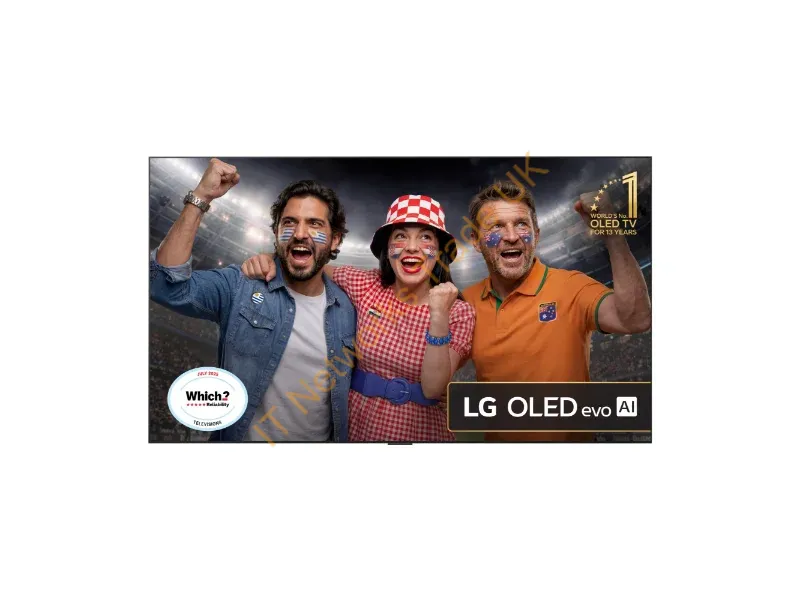 OLED77G54LW.AEK - LG OLED77G54LW.AEK TV 195.6 cm (77") 4K Ultra HD Smart TV Wi-Fi Metallic