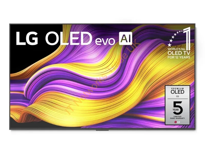 OLED77G5WUA - Lg Oled Evo Ai Oled77G5Wua Tv 77" 4K Ultra Hd Smart Tv Wi-Fi Black