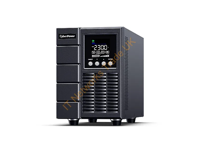 OLS1500EA-DE - CyberPower OLS1500EA uninterruptible power supply (UPS) Double-conversion (Online) 1.5 kVA 1350 W 4 AC outlet(s)