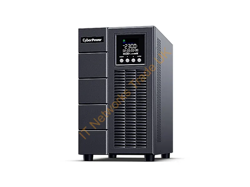 OLS3000EA-DE - CyberPower OLS3000EA-DE uninterruptible power supply (UPS) Double-conversion (Online) 3 kVA 2700 W 7 AC outlet(s)