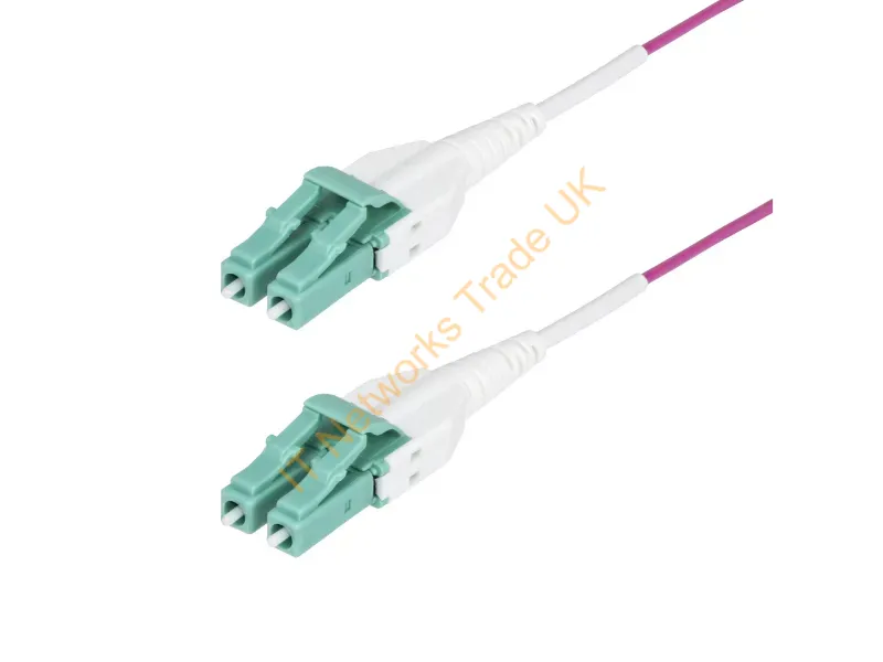 OM4RLCLC50M - Startech.Com Om4Rlclc50M Infiniband/Fibre Optic Cable 1968.5" (50 M) Lc Ofnr Violet