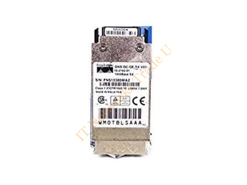 ONS-GC-GE-SX Cisco Multi-mode 1Gbps 1000Base-SX Fiber 550m 850nm Duplex SC Connector GBIC Transceiver Module