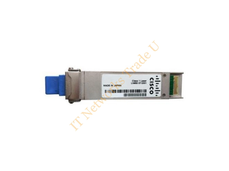 ONS-XC-10G-43.7= Cisco 10Gbps 10GBase-DWDM OC-192/STM-64 Single-mode Fiber 80km 1543.73nm Duplex LC Connector XFP Transceiver Module