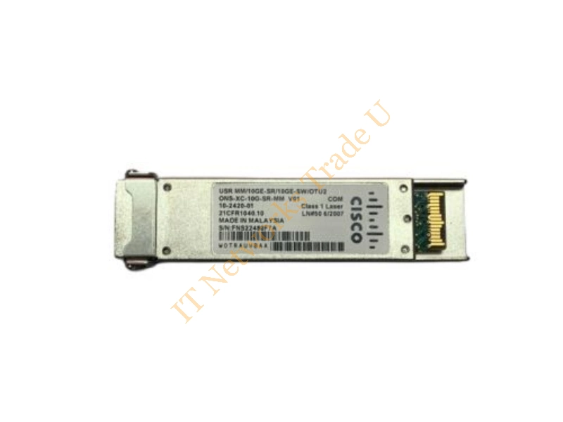ONS-XC-10G-EP57.3 Cisco 10Gbps 10GBase-DWDM OC-192/STM-64 Single-mode Fiber 50km 1557.36nm Duplex LC Connector XFP Transceiver Module