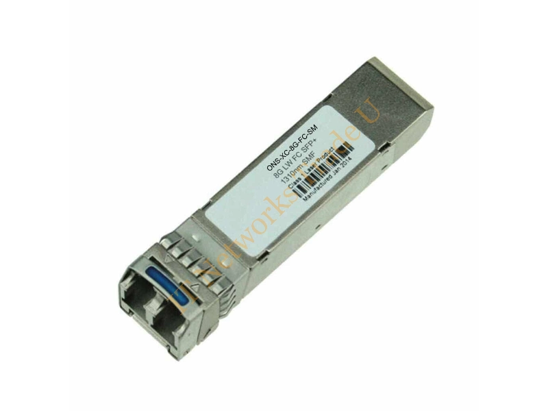 ONS-XC-8G-SM Cisco Single-Mode 8Gbps Fiber 1310nm Fibre Channel LC Connector XFP Transceiver Module
