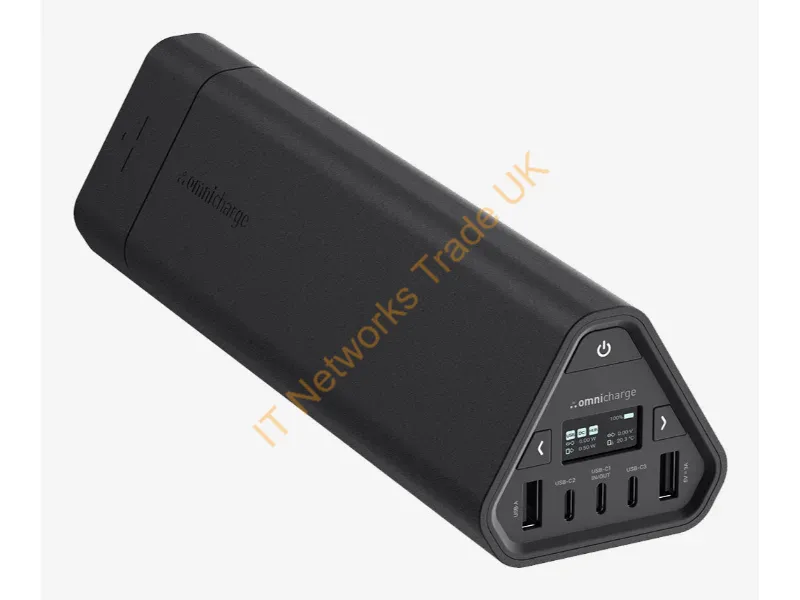 OP4CA001 - Omnicharge 40C+ Lithium-Ion (Li-Ion) 38400 mAh Black