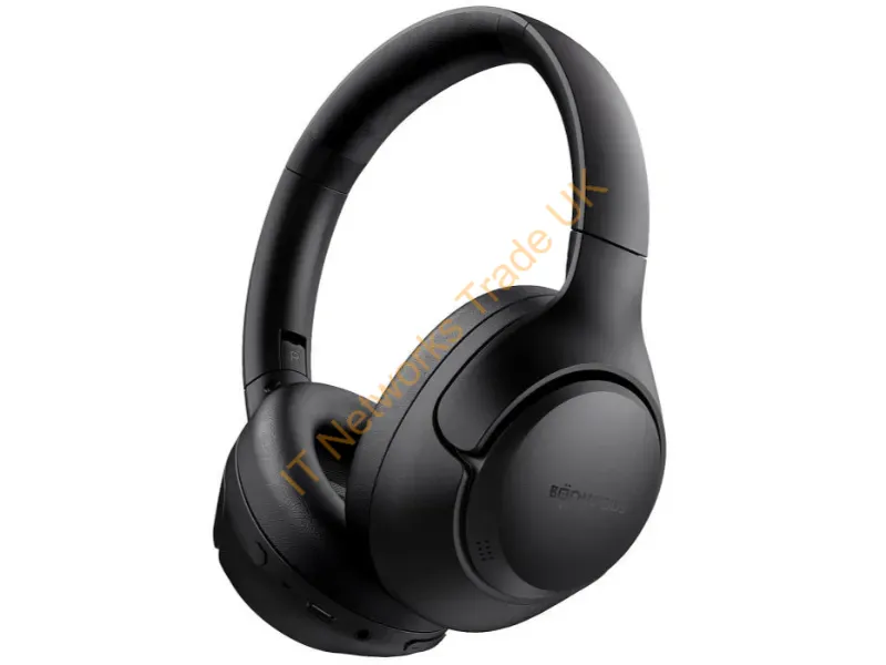 ORBBLK - Boompods ORBIT Headset Wireless Head-band Calls/Music USB Type-C Bluetooth Black