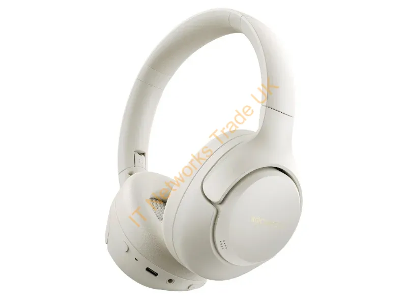 ORBSAN - Boompods ORBIT ANC Headset Wired & Wireless Head-band Calls/Music USB Type-C Bluetooth Sand