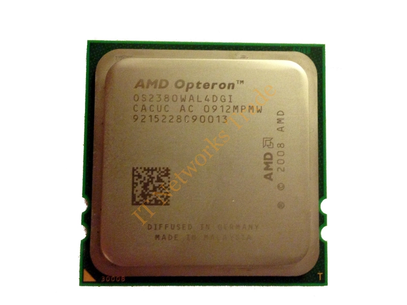 OS2380WAL4DGI AMD Opteron 2380 Quad-Core 2.50GHz 6MB L3 Cache Socket Fr2 Retail Processor