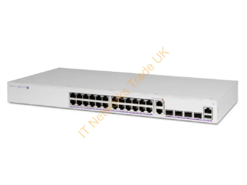 OS6360-PH24-US - ALE 24 Rj 45 Poe 10/100/1G Baset, 2 Fixed Rj45/Sfp Combo (1G), 2 Fixed Sfp+ (1G) Uplink Or 10G Stacking Ports. 1Ru Size, I