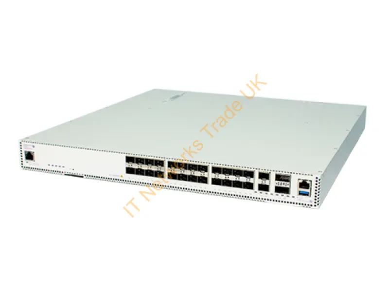 OS6900X24-F-EU - ALE 1Ru Chassis With 24 Sfp+ Users, 2 Sfp+ Uplinks Or Vfl And 2 Qsfp28 Ports. Qsfp28 Ports Operate As 40/100G-4X10/25G. F To B Cooling.