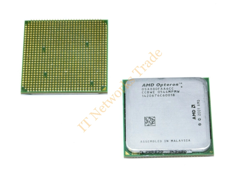 OSA880FAA6CC AMD Opteron 880 Dual Core 2.40GHz 1000MHz HT 2MB L2 Cache Socket 940 Retail Processor