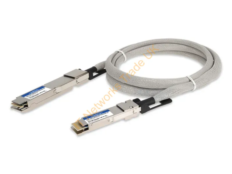 OSFP-QDD-400GB-MX-PDAC2M-AO - Addon Networks Osfp-Qdd-400Gb-Mx-Pdac2M-Ao Infiniband/Fibre Optic Cable 78.7" (2 M) Qsfp-Dd Dac Gray, Stainless Steel
