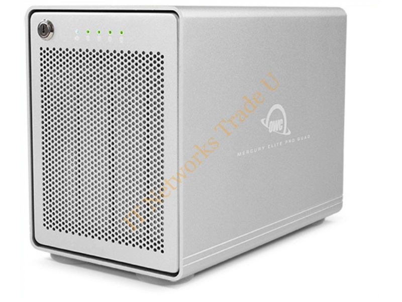 OWCMEQCTJBT20 - OWC Mercury Elite Pro Quad 20000GB Tower Silver disk array Storage Array Network (SAN)
