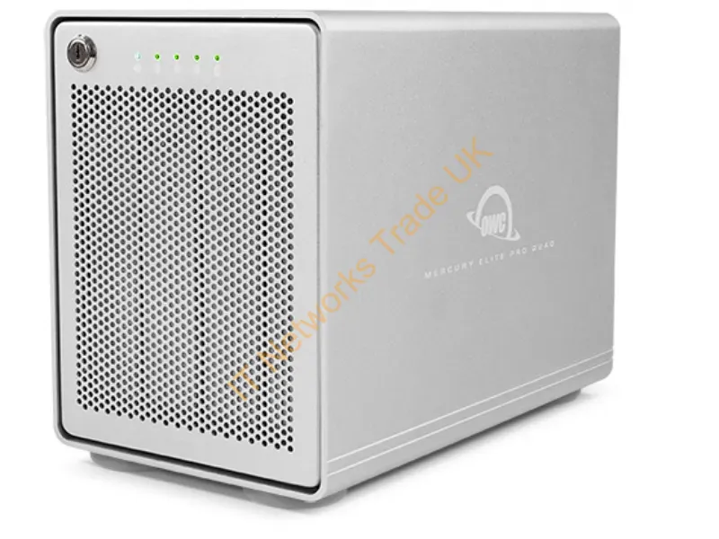OWC Mercury Elite Pro Quad HDD enclosure 2.5/3.5" Silver Accessory