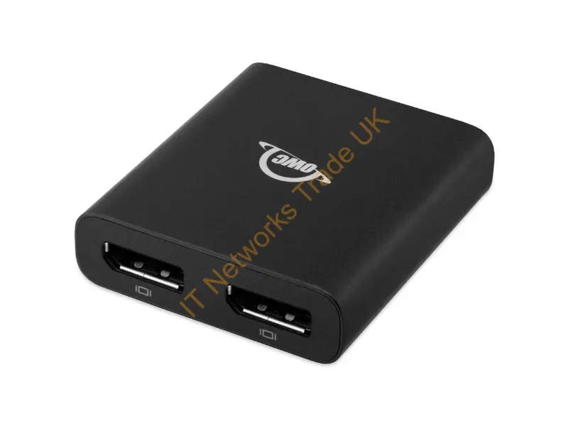 OWCTB3ADP2DPT - Owc Thunderbolt Dual Displayport Adapter Usb Graphics Adapter 7680 X 4320 Pixels Black