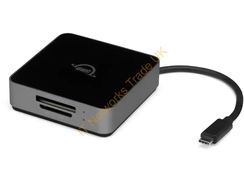 OWCTCCFXBSDRDR - Owc Atlas Card Reader Usb 3.2 Gen 2 (3.1 Gen 2) Type-C Black