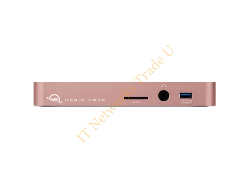 OWC OWCTCDK10PMDRG USB 3.0 (3.1 Gen 1) Type-C Black, Pink gold notebook dock/port replicator Accessory