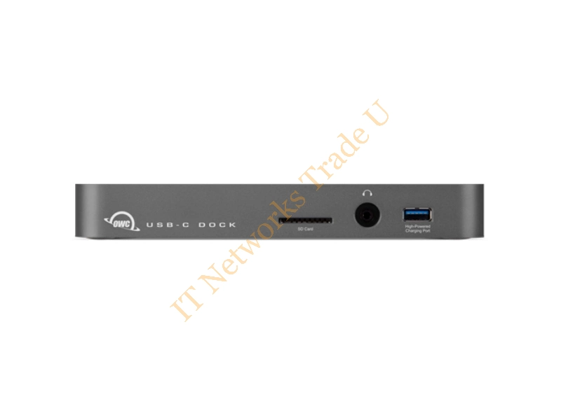 OWC OWCTCDK10PMDSG USB 3.0 (3.1 Gen 1) Type-C Black notebook dock/port replicator Accessory