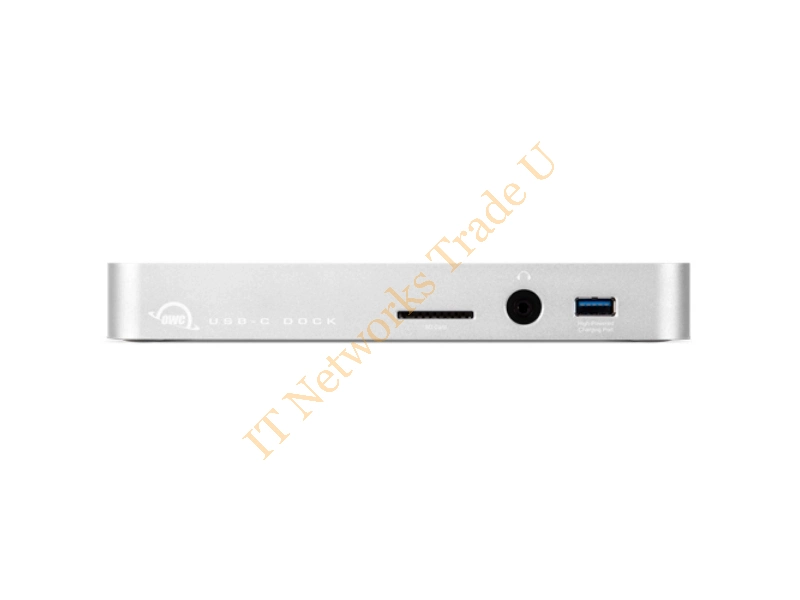 OWC OWCTCDK10PMDSL USB 3.0 (3.1 Gen 1) Type-C Black, Silver notebook dock/port replicator Accessory