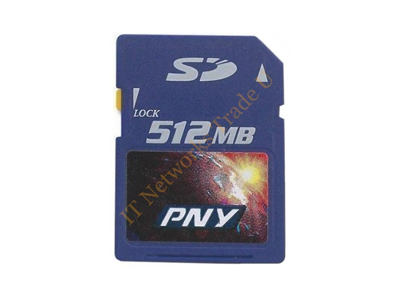 P-SD512-60W-RF PNY 512MB 66x SD Flash Memory Card