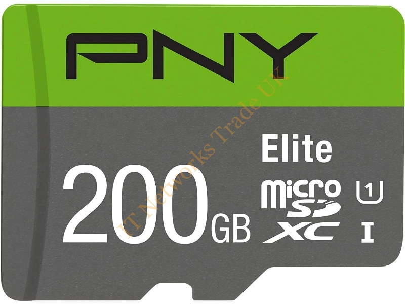 P-SDU200U185EL-GE PNY Elite 200GB Class 10 microSDXC Flash Memory Card