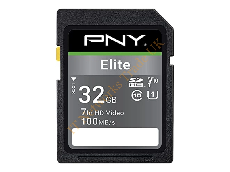 P-SDU32GU390G-GE-A1 PNY 32GB Class 10 microSDHC UHS-I Flash Memory Card