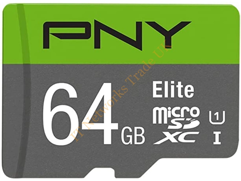 P-SDUX64G10R40-HRS PNY 64GB Class 10 microSDXC Flash Memory Card