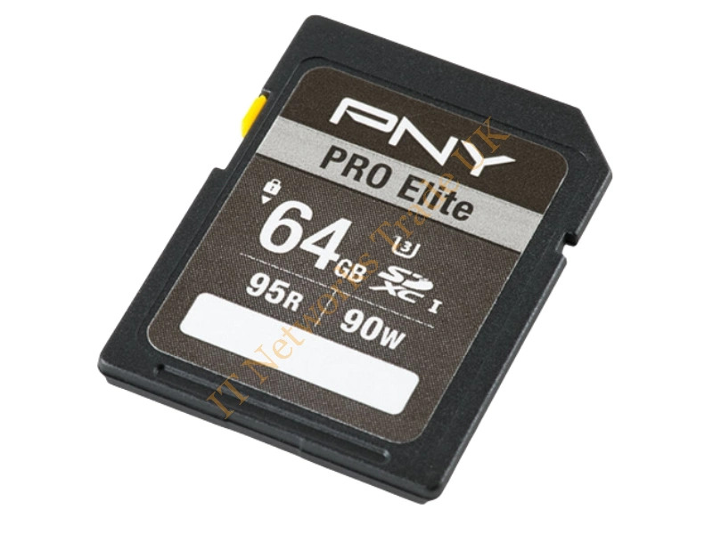 P-SDX64U395PRO-GE PNY PRO Elite 64GB Class 10 SDXC Flash Memory Card