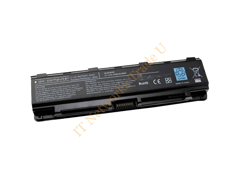 P000556690 Toshiba 6-Cell 4400mAh Lithium-ion Battery for Satellite C800 C805 C845 and C855D Laptop Battery