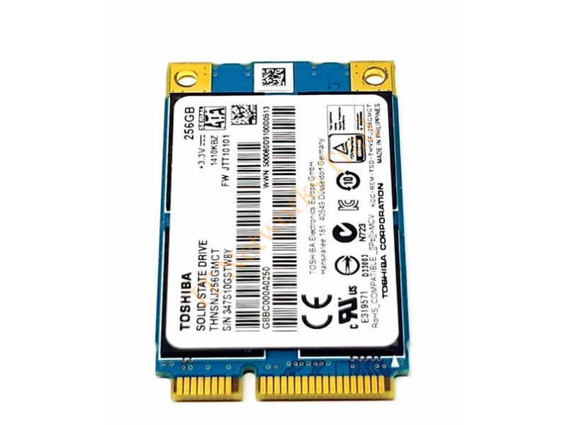 P000586320 Toshiba 256GB Multi-Level Cell (MLC) SATA 6Gb/s mSATA Solid State Drive SSD Storage