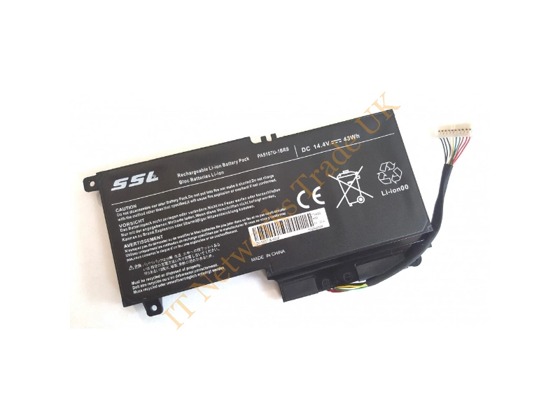 P000617510 Toshiba 4-Cell Lithium-ion Replacement Laptop Battery