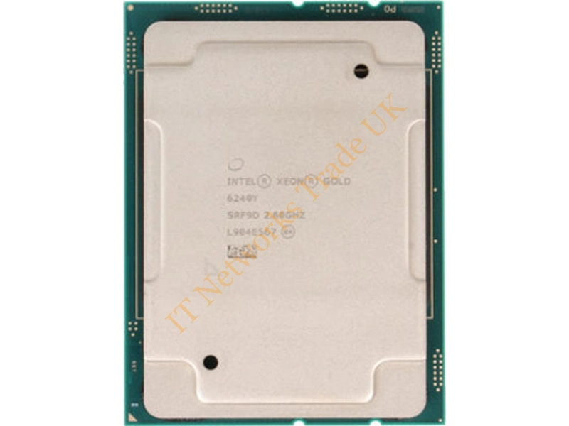P03004-L21 HP 2.60GHz 10.4GT/s UPI 24.75MB Cache Socket FCLGA3647 Intel Xeon Gold 6240Y 18-Core Retail Processor