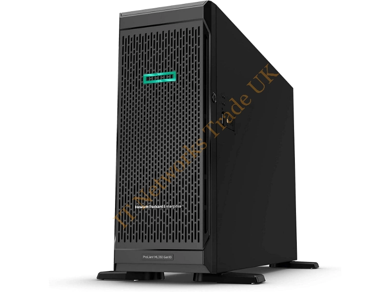 P03072-S01 HP ProLiant ML350 Gen10 Intel -Xeon Bronze 3104 6-Core 1.7GHz CPU 16GB DDR4 SDRAM 120/230V AC 4U Rack-Mountable Serer System Server System